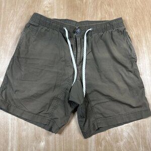Vuori The Rise The Shine Men’s Brown Drawstring Shorts Size Medium